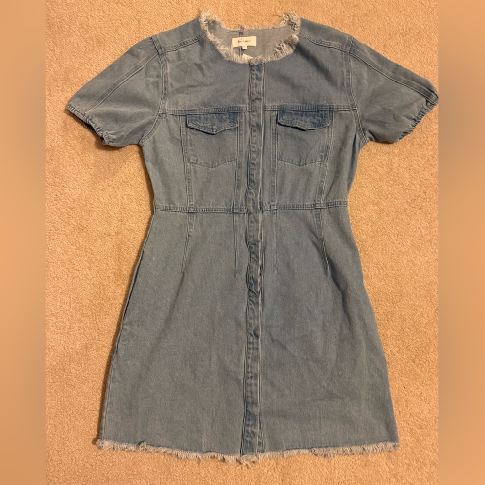 Bohme Blue Denim Dress